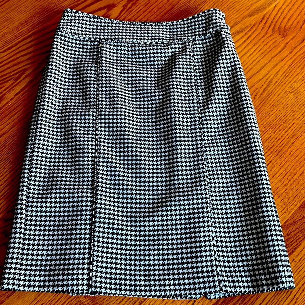 Black and white skirt